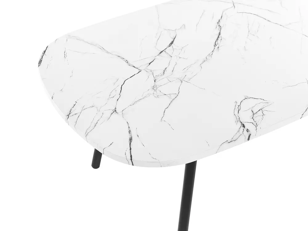 Coffee Table BIDDLE White Marble_832836