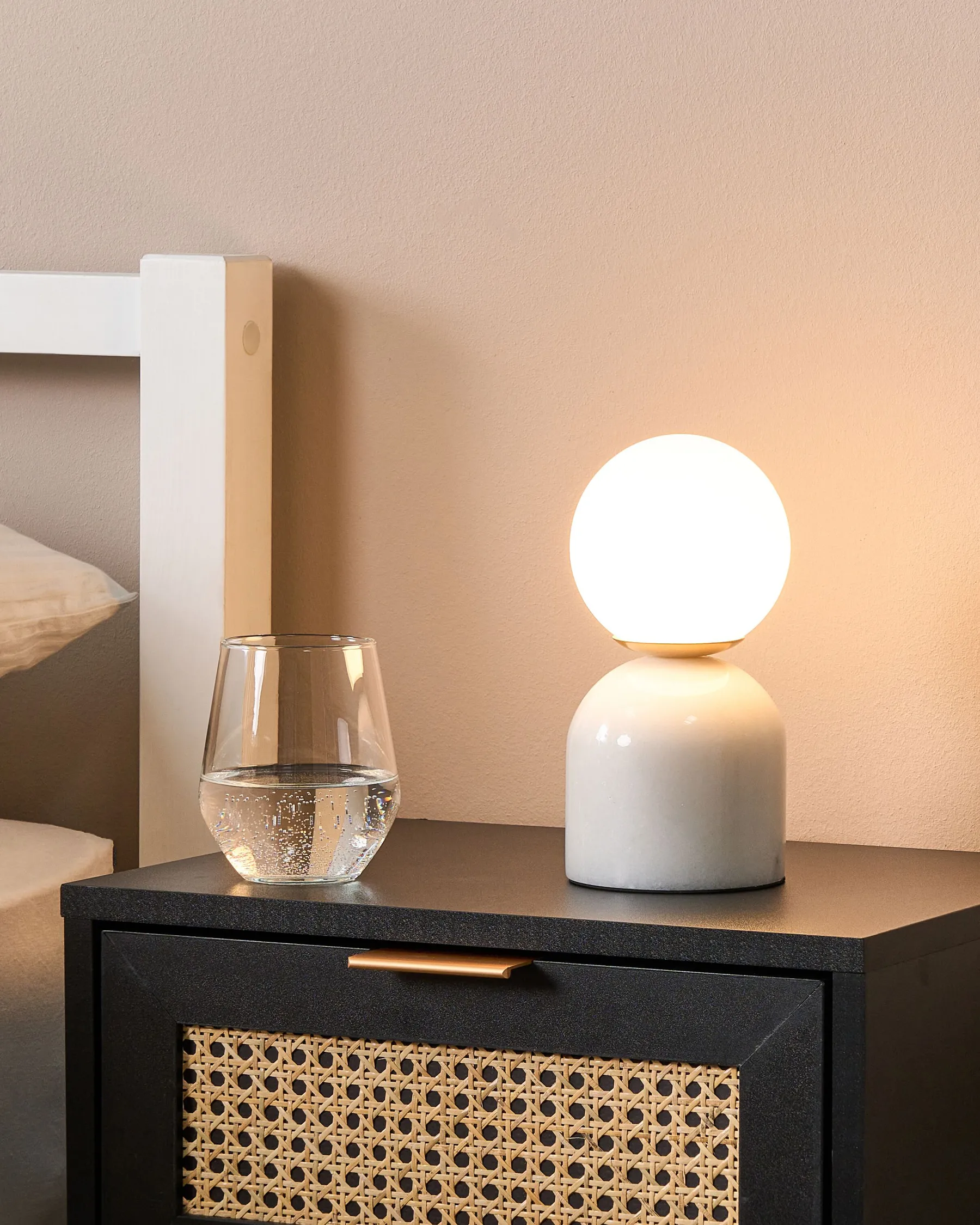 Table Lamp KIWI Stone White_872407