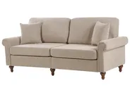 Sofa 3 Seater GINNERUP Fabric Taupe_1035419