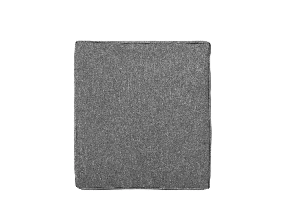 Garden Corner Sofa with Table 4 Seater AVOLA PE Rattan Grey Left Hand_704709