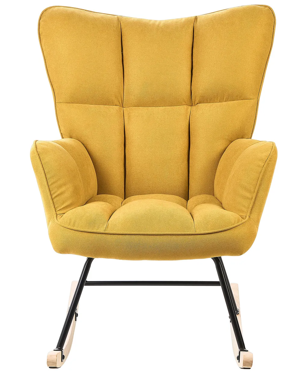 Rocking Chair OULU Fabric Yellow_855465
