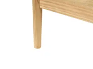 Bed Pine Wood BRUNEMONT 180 x 200 cm (EU Super King) Light Brown_1020226