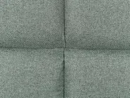Sofa Bed 3 Seater SILJAN Fabric Green_968720