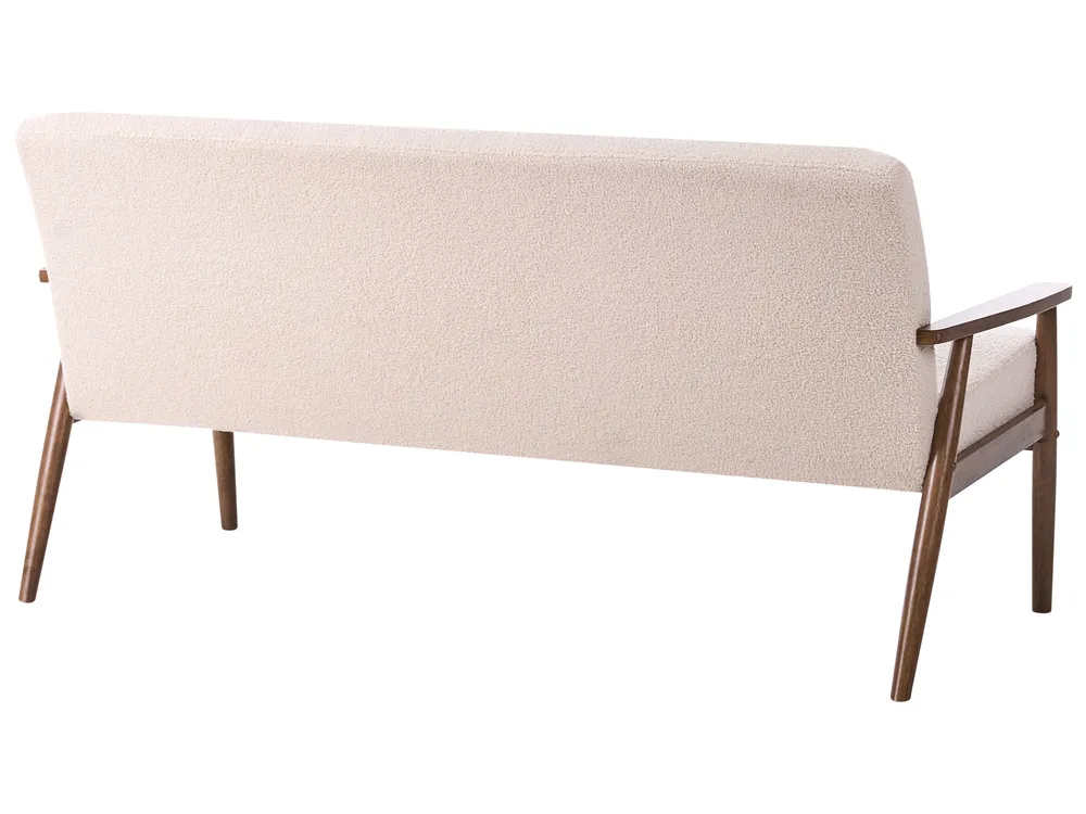 Sofa 3 Seater ESRUM Boucle Dark Brown/ Beige_1014679