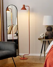 Golvlampa RIMAVA Justerbar Metall Orange_851212