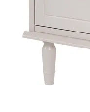 Sängbord med 3 lådor OBERON Beige_1135069