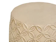 Side Table ZOGNO 33 cm 33 cm Light Beige_873835