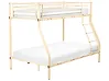 Bunk Bed Metal CHADURIE 90/120 x 200 cm Beige
