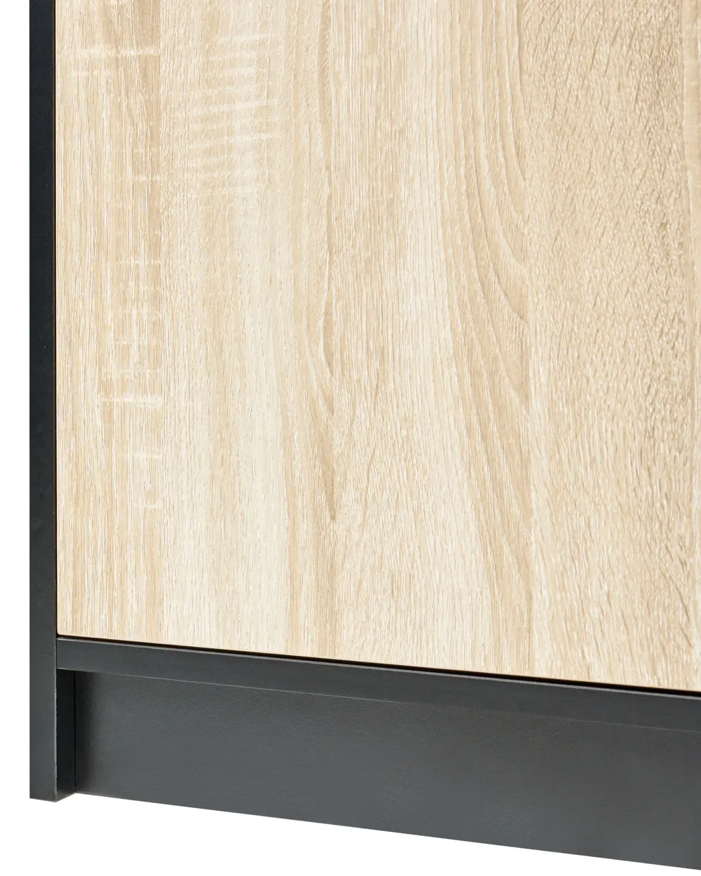 2 Door Bookcase ZEHNA Brown/ Black_1033283