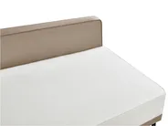 Corner Sofa 3 Seater MYKEN Fabric Off-White Left Hand_939622
