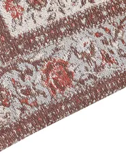 Rug BINNISZ Red 80 x 150 cm Cotton_852570