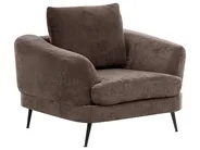 Soffgrupp 3-sits KJAER Chenille Mörkbrun_1006641