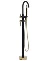 Freestanding Bathtub Faucet TUGELA Black/ Gold