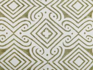 Prydnadskudde LARICS 45 x 45 cm Bomull Grön Orientaliskt tryck_838568