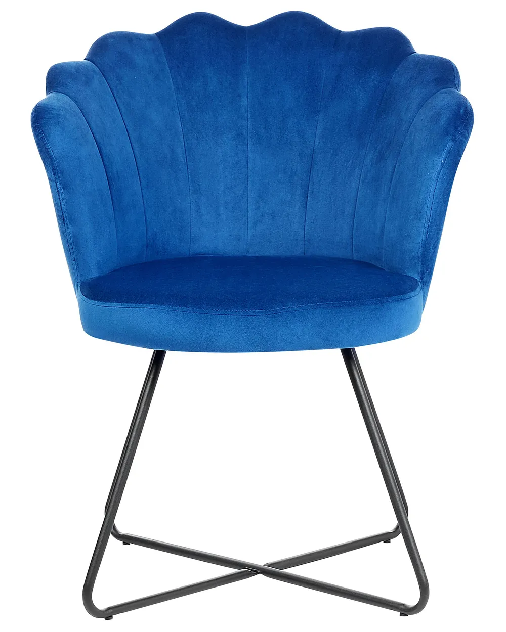 Armchair LOVELOCK Velvet Navy Blue_860966