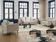 Soffa 2-sits LOUSTO Ljusbeige_1043928