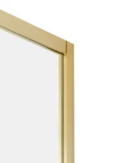 Duschväggar TELA 800 x 800 x 1850 mm Guld_944667
