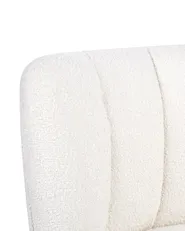 Desk Chair PELORA Boucle White_1085773