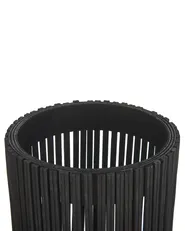 Lantern LEYTE 58 cm Bamboo Black_873488