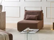 1-Seat Section NERBO Boucle Brown_1034278