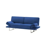 Bäddsoffa 2-sits YORK Sammet Marinblå_764728