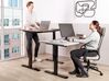 Manual Adjustable Standing Desk DESTINES 120 cm 72 cm Brown/ Black