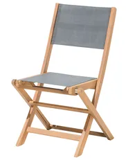 Set of 2 Garden Chairs CESANA Acacia Wood Light Brown_716848