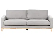 Sohva 3-istuttava SIGGARD Kangas Harmaa_920595