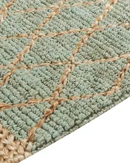 Rug TELLIKAYA Green 80 x 300 cm Jute_886259