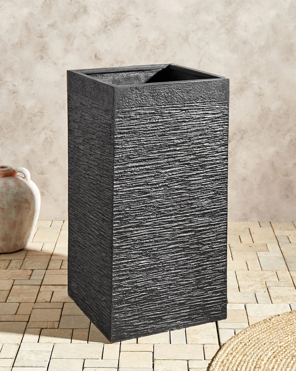 Plant Pot DION 40 cm Black