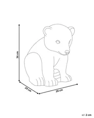 Garden Figurine BOWE Bear Grey_999924