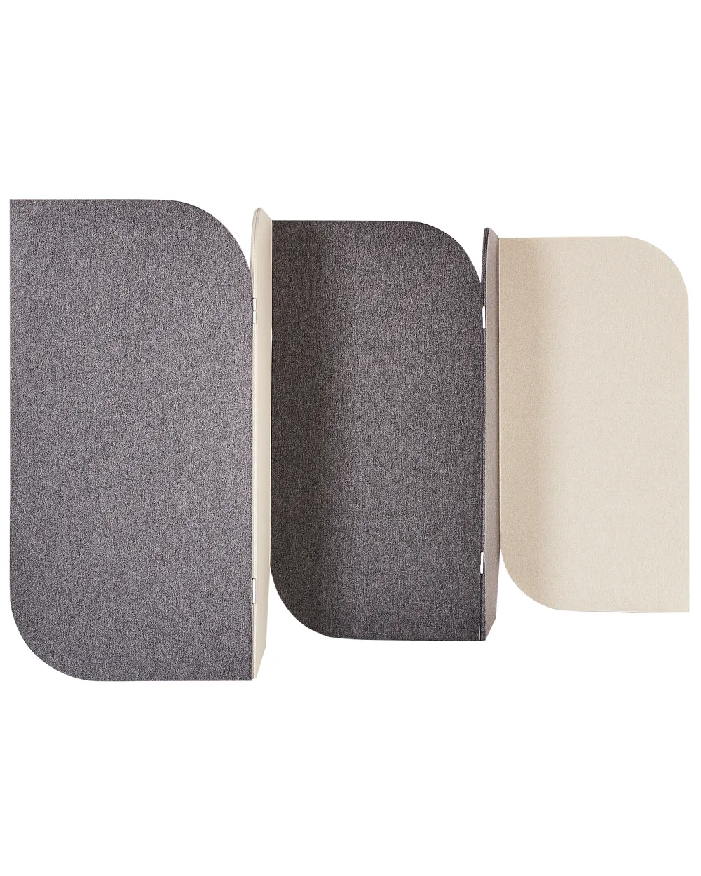 Office Divider SHADY 400 x 160 cm Grey_929836