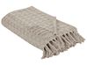 Bedspread BERE Cotton 220 x 240 cm Taupe