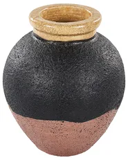 Decorative Vase DAULIS 31 cm Ceramic Black_850409