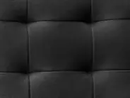 Sofa Bed 3 Seater ABERDEEN Velvet Black_951462