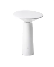 Wireless LED Table Lamp LEVIRA with Dimmer Metal White_940545