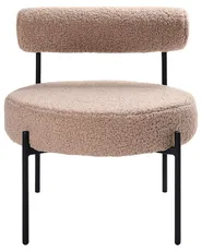 Armchair ALPHA Boucle Taupe_958345