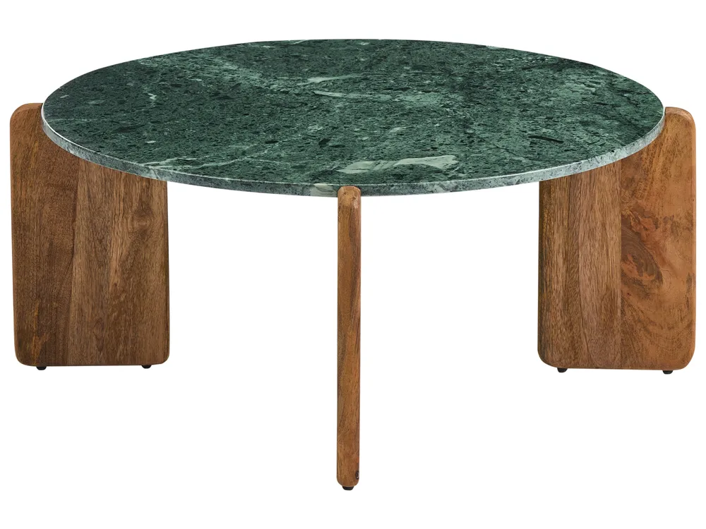 Coffee Table LUNO Marble Dark Green_1072481
