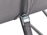 Trädgårdssoffa 2-sits PICO Metall Grå_1012748