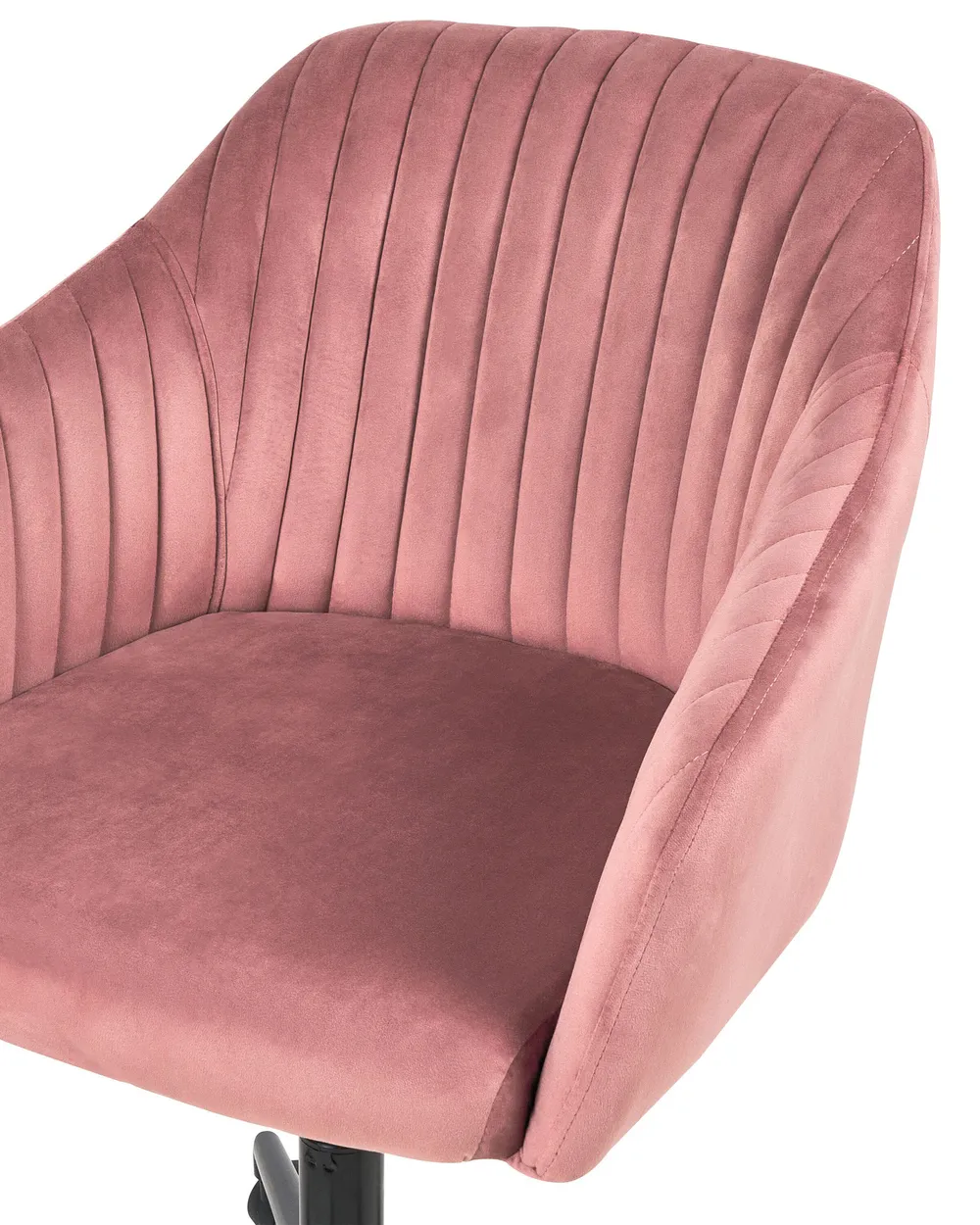 Desk Chair VENICE Velvet Pink_868454