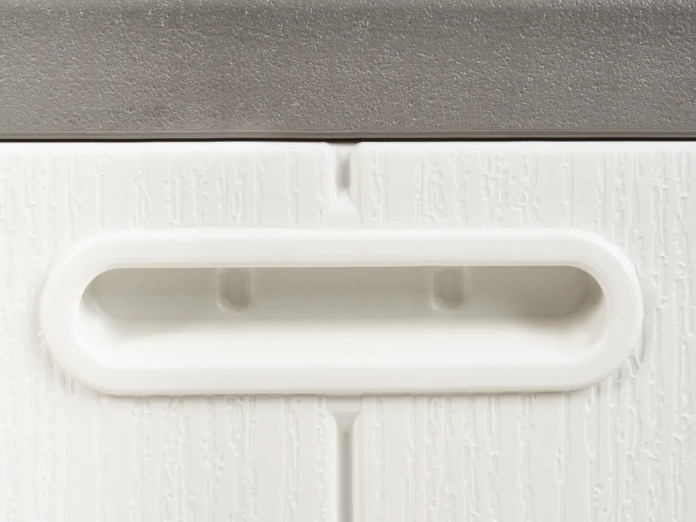 Storage Box MILIES 116 cm 60 cm White_1013688