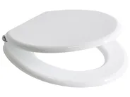 Toalettsits MAZARUNI Mjukstängande MDF Vit_1016465