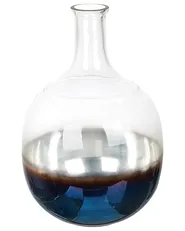 Blomvas RAZALA 34 cm Glas Flerfärgad_830411