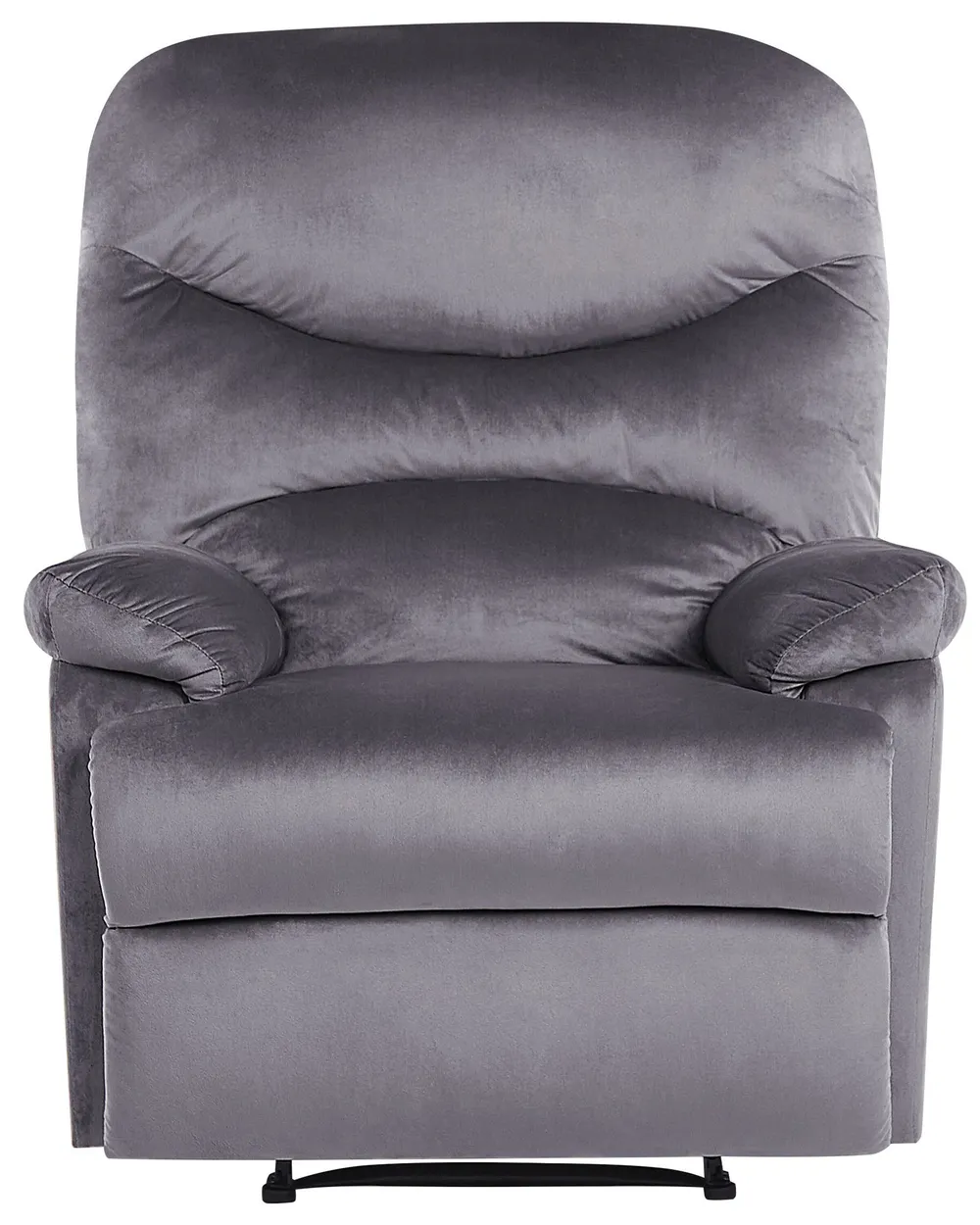 Recliner Chair ESLOV with Footrest Velvet Grey_779790