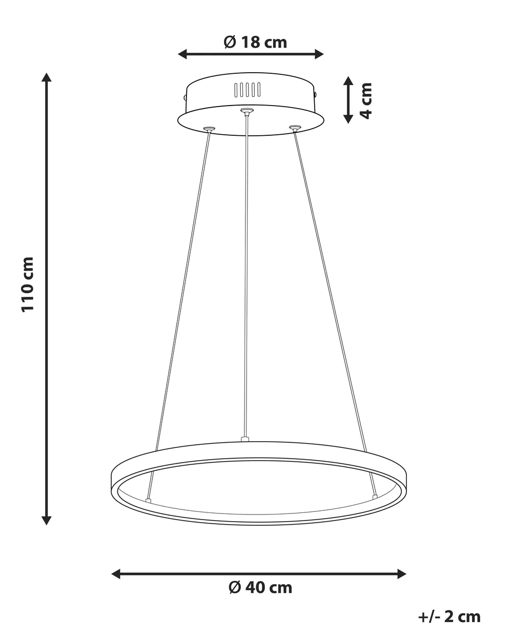 LED-riippuvalaisin JORDAN metalli Hopea_815687