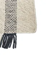 Rug TACETTIN White 160 x 230 cm Wool_847219