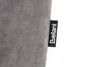 Electric Recliner Sofa 2 Seater BERGEN Velvet Grey_1080348