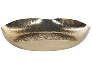 Set of 3 Trinket Dishes UJUNG Metal Gold_849382