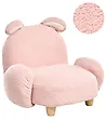 Kids Armchair Rabbit KANNA Boucle Pastel Pink