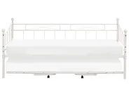 Daybed Metal LOUANNEC 90 x 200 cm (EU Single) Extendable Beige_1118323